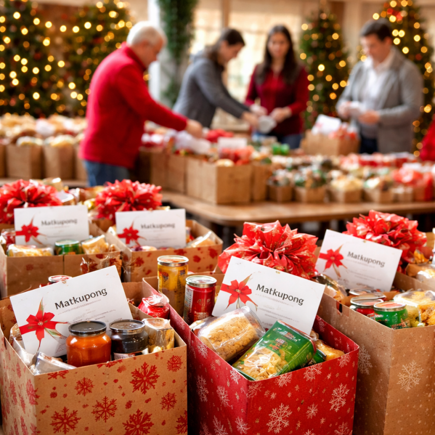 Świąteczna pomoc charytatywna w przygotowaniach