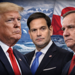 Trump i Grenlandia - spotkanie z Rubio i słowa Löfvena