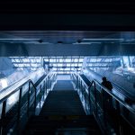 Metro, Ruchome schody, schron