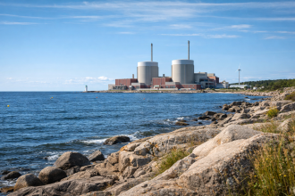 Brzeg morski z elektrownią jądrową, elektrowia